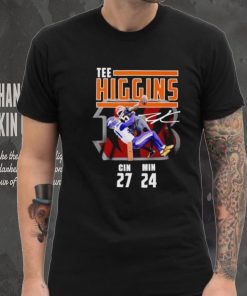 Tee Higgins Gin 27 Min 24 signature shirt