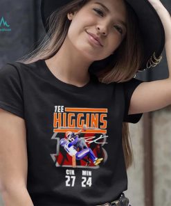 Tee Higgins Gin 27 Min 24 signature shirt