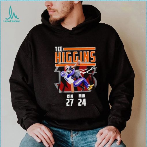 Tee Higgins Gin 27 Min 24 signature shirt