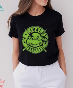 Teenage Mutant Ninja Turtles Boys Turtle Rebels Black Short Sleeved T Shirt