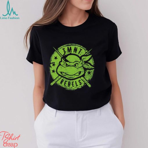 Teenage Mutant Ninja Turtles Boys Turtle Rebels Black Short Sleeved T Shirt