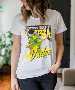 Teenage Mutant Ninja Turtles Pizza Dudes Mens White Short Sleeved T Shirt