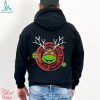 Design Grinch Hat Santa Hug Ball Grinch Glossy And Gnome Tree Merry Christmas Shirt