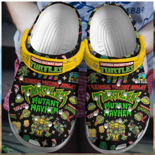 Teenage Mutant Ninja Turtles Symbols Clogs