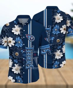 Tennessee Titans Hawaii Shirt Flower Sporty And Stylish