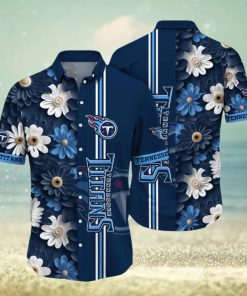 Tennessee Titans Hawaii Shirt Flower Sporty And Stylish