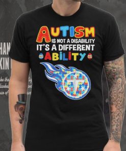 Tennessee Titans NFL Autism Is Not A Disability 2024 Shirt