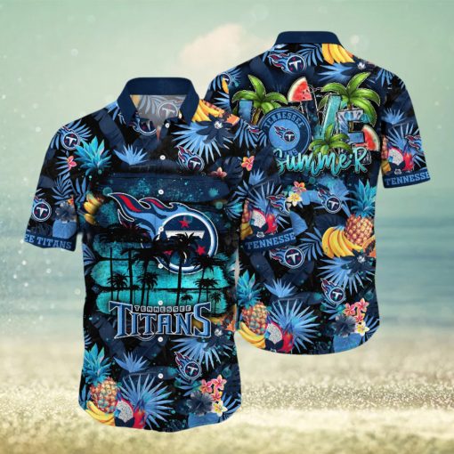 Tennessee Titans NFL Hawaiian Shirt Hot Sandstime Aloha Shirt