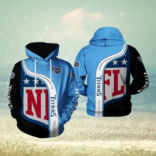 Tennessee Titans NFL Team 3D Printed Hoodie Ver 1
