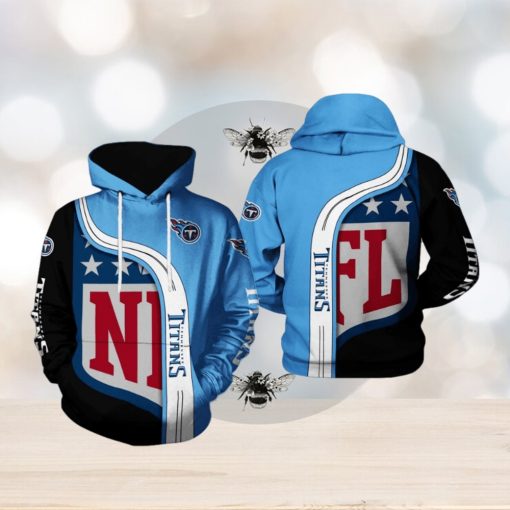 Tennessee Titans NFL Team 3D Printed Hoodie Ver 1
