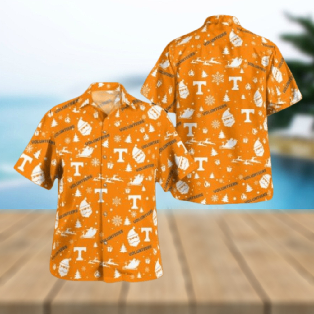 Tennessee Volunteers Christmas Pattern Button Shirt, Tennessee Volunteers Merch Tennessee Volunteers Christmas Pattern Button Shirt, Tennessee Volunteers Merch