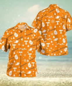 Tennessee Volunteers Christmas Pattern Button Shirt, Tennessee Volunteers Merch