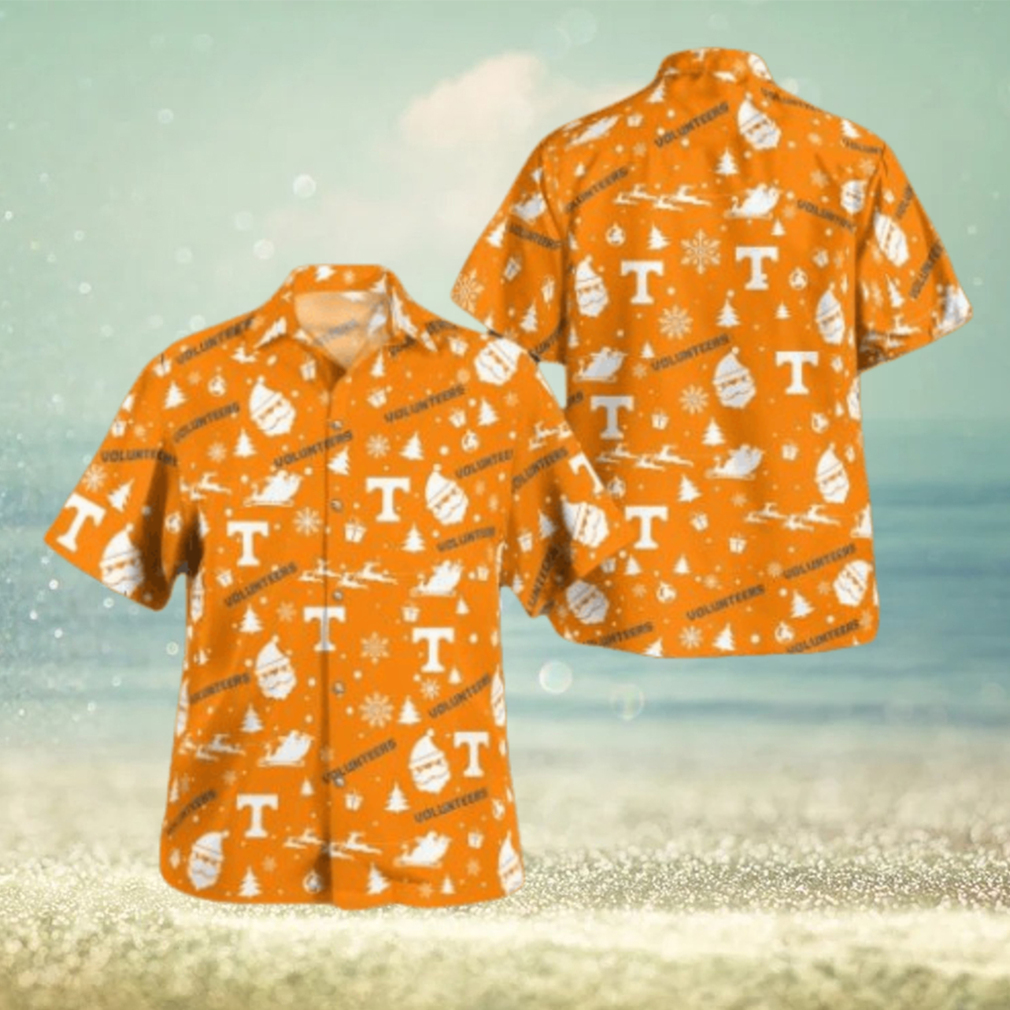 Tennessee Volunteers Christmas Pattern Button Shirt, Tennessee Volunteers Merch Tennessee Volunteers Christmas Pattern Button Shirt, Tennessee Volunteers Merch