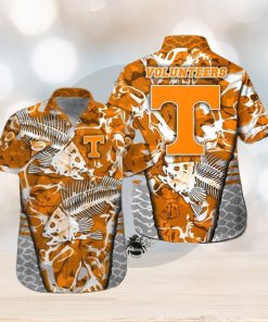 Tennessee Volunteers Fishing Short Sleeve Button Up Tropical Hawaiian Shirt