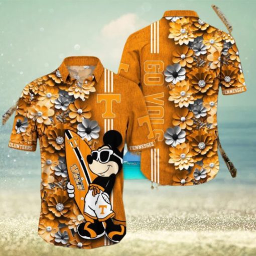 Tennessee Volunteers Hawaiian Shirt Mickey Love Surfing Trending Summer Gift