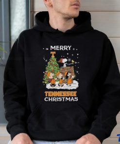 Tennessee Volunteers Snoopy Family Christmas Tree shirt