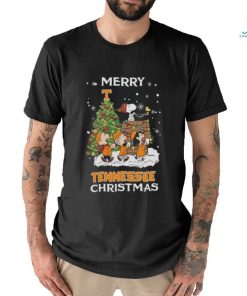 Tennessee Volunteers Snoopy Family Christmas Tree shirt, hoodie, sweater, long sleeve and tank top Tennessee Volunteers Snoopy Family Christmas Tree shirt