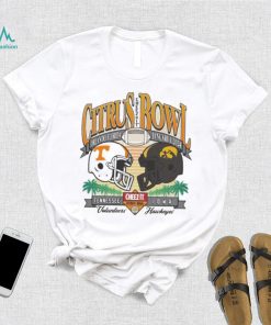Tennessee Volunteers vs Iowa 2024 Citrus Bowl Head To Head Shirt, hoodie, sweater, long sleeve and tank top Tennessee Volunteers vs Iowa 2024 Citrus Bowl Head To Head Shirt