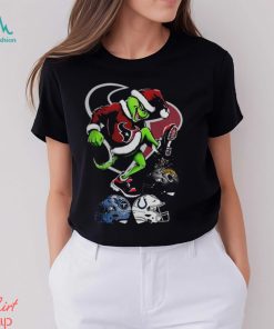 Texans Shop The Grinch Houston Texans Stomp On NFL Teams Christmas T Shirt