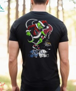 Texans Shop The Grinch Houston Texans Stomp On NFL Teams Christmas T Shirt, hoodie, sweater, long sleeve and tank top Texans Shop The Grinch Houston Texans Stomp On NFL Teams Christmas T Shirt