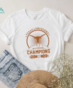 Texas Longhorns 2023 Big 12 Conference Football Champions Skyline Shirt