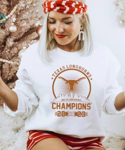 Texas Longhorns 2023 Big 12 Conference Football Champions Skyline Shirt