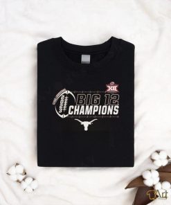 Texas Longhorns 2023 Big 12 Football Champions Locker Room Tee shirt