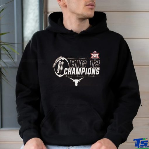 Texas Longhorns 2023 Big 12 Football Champions Locker Room Tee shirt