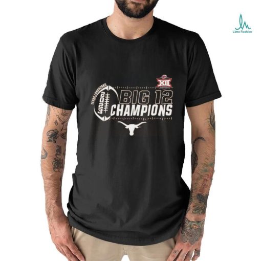 Texas Longhorns 2023 Big 12 Football Champions Locker Room Tee shirt