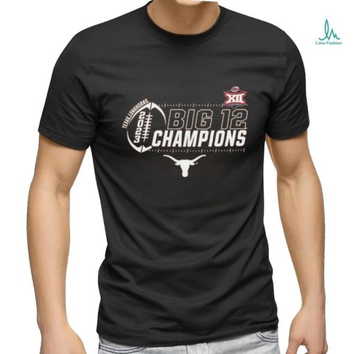 Texas Longhorns 2023 Big 12 Football Champions Locker Room Tee shirt