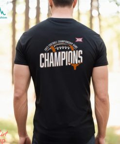 Texas Longhorns 2023 Big 12 Football Championship Game Champions T Shirt