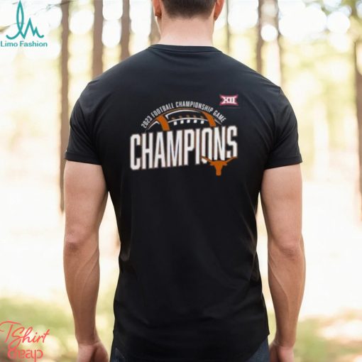 Texas Longhorns 2023 Big 12 Football Championship Game Champions T Shirt