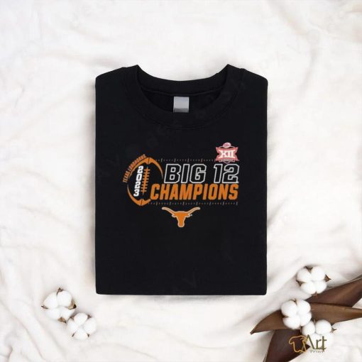 Texas Longhorns 2023 Big 12 Football Conference Champions Locker Room Shirt