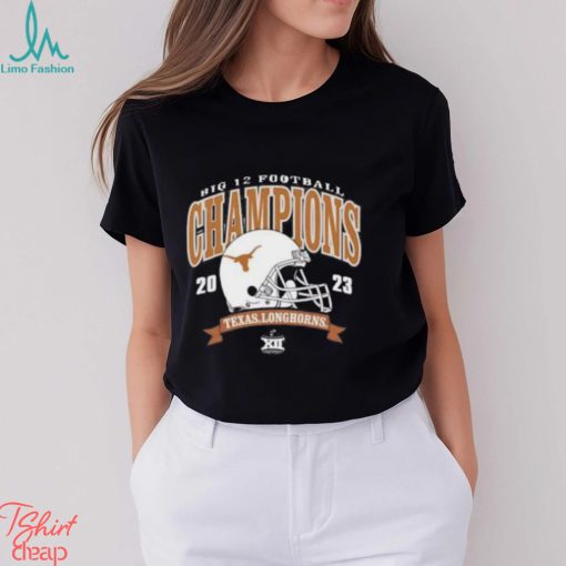 Texas Longhorns 2023 Big 12 Football Conference Champions T Shirt