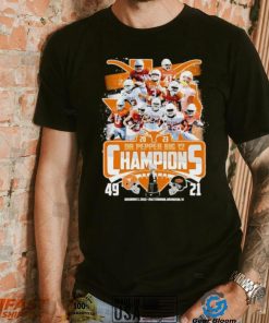 Texas Longhorns 2023 DR Pepper Big 12 Champions 49 21 shirt