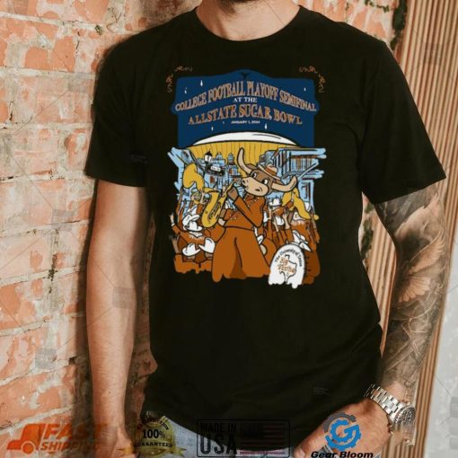 Texas Longhorns College Football Playoff 2024 Sugar Bowl T Shirt