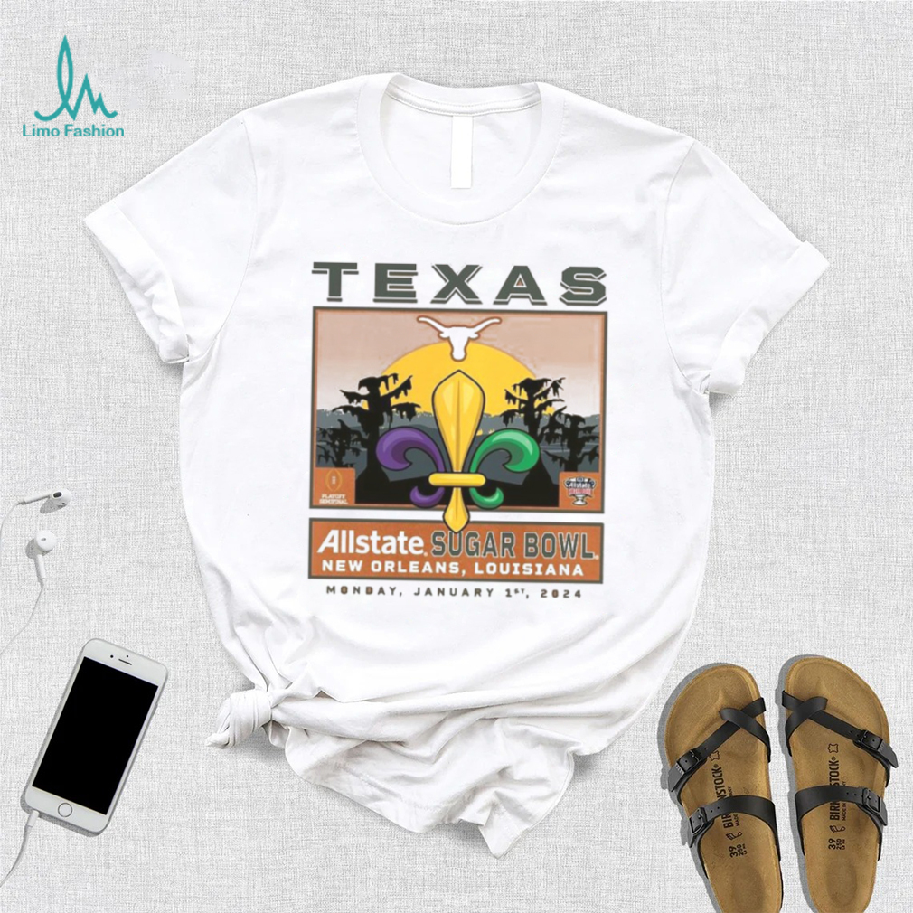 Texas Longhorns College Football Playoff 2024 Sugar Bowl T Shirt Texas Longhorns College Football Playoff 2024 Sugar Bowl T Shirt