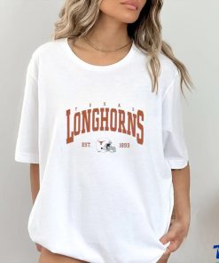 Texas Longhorns Football Est 1893 Vintage T shirt