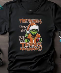 Texas Longhorns Grinch Hate Us Christmas 2023 Shirt