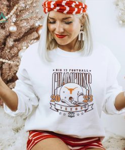 Texas Longhorns Helmet Big 12 Football Champions 2023 shirt