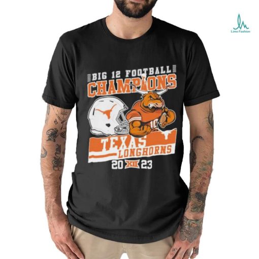 Texas Longhorns Mascot Big 12 Football Conference Champions 2023 Shirt