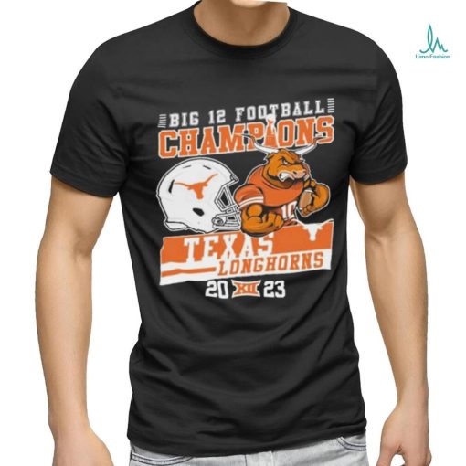 Texas Longhorns Mascot Big 12 Football Conference Champions 2023 Shirt