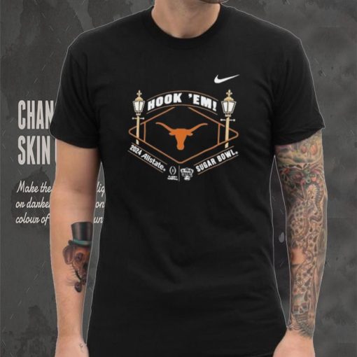 Texas Longhorns Nike College Football Playoff 2024 Sugar Bowl Shirt