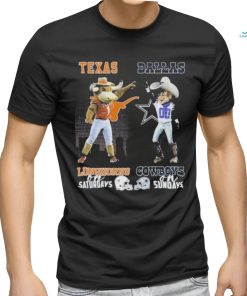 Texas Longhorns On Saturdays Dallas Cowboys On Sundays Shirt
