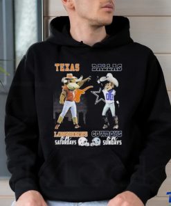Texas Longhorns On Saturdays Dallas Cowboys On Sundays Shirt