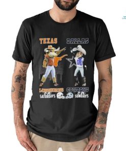 Texas Longhorns On Saturdays Dallas Cowboys On Sundays Shirt