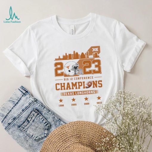 Texas Longhorns Skyline 2023 Big 12 Conference Champions Shirt