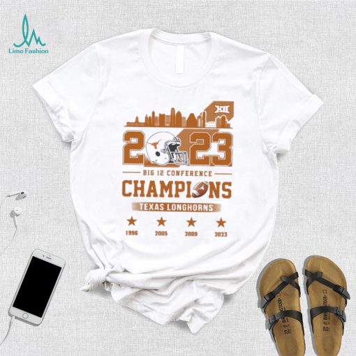 Texas Longhorns Skyline 2023 Big 12 Conference Champions Shirt