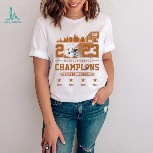 Texas Longhorns Skyline 2023 Big 12 Conference Champions Shirt