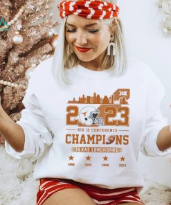 Texas Longhorns Skyline 2023 Big 12 Conference Champions Shirt
